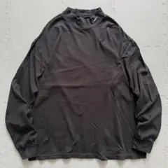 2000's NIKE L/S T-shirt Mock-Neck black