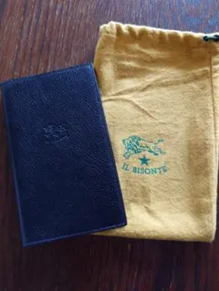 イルビゾンテ 手帳カバー ブックカバー ブラック