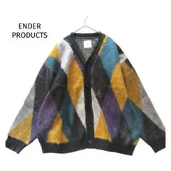 エンダープロダクツ ENDER PRODOCTS カーディガン Vネック　M