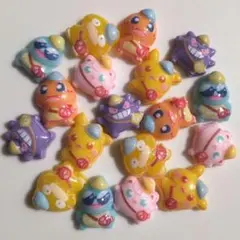 ネイルパーツ　18個セット ポケモン　デコパーツのサムネイル