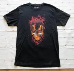 MARVEL アイアンマン Mサイズ 半袖Tシャツ 黒 ブラック マーベル 古着