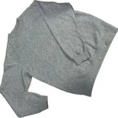 グレー 長袖 スウェット