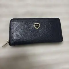 Samantha thavasa 合成皮革 長財布 ハート金具付き