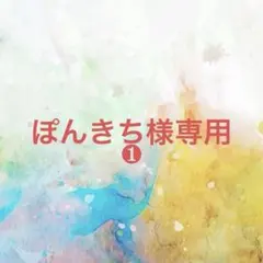 ぽんきち様確認専用ページ❶