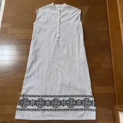 ビームス　beams ワンピース　刺繍