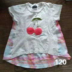 クレードスコープ チェリー刺繍 Tシャツ 120