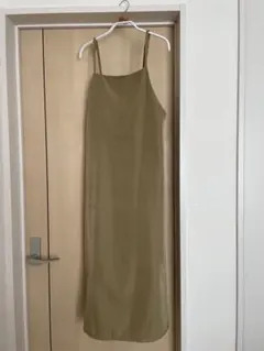 ROPÉ PICNIC オリーブグリーン スリップドレス 38