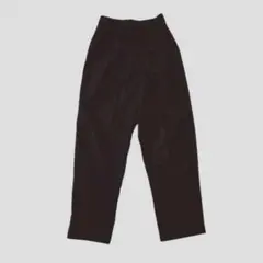 Sonny Label ハイライズスラックス ゴムウエスト ブラック（F）