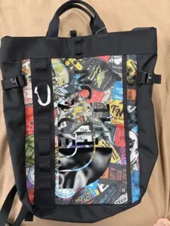 ノースフェイス BCヒューズボックス トート 3way ステッカープリント