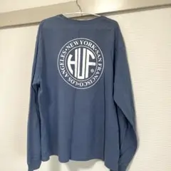 HUF ロンT 水色　Lサイズ
