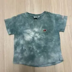 FRUIT OF THE LOOM タイダイグリーン Tシャツ100