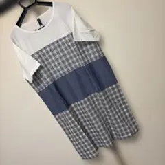 【新品】NORTHERN TRUCK チュニック 半袖 チェック柄のサムネイル