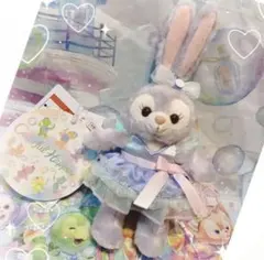 ダッフィー&フレンズ　カラフルハピネス　20周年　ステラルーぬいぐるみバッジ新品