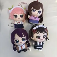 物語シリーズ STEINS GATE チビちびぐるみ 4種セット