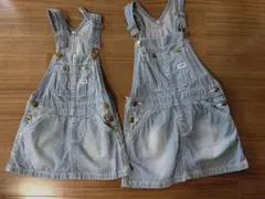 Lee サロペットスカート 2着セット
