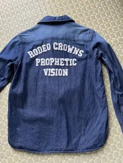 RODEO CROWNSのデニムシャツSサイズ ロデオクラウンズ