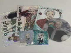 ウィンブレ 梅宮一 まとめ売り ポスカ＆ブロマイド＆ステッカー