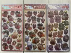 名探偵コナン ポップスタイルシール3枚セット うるちゅるポップシール