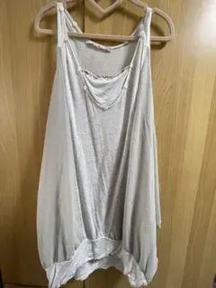 け*ん様 ライトグレー ドレープキャミソールのサムネイル