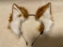 きつね耳 猫耳 ケモ耳 カチューシャ