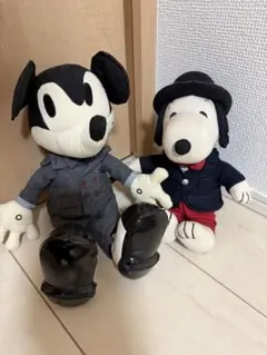 激レア！タケオキクチコラボミッキー・マウスとスヌーピー ぬいぐるみ 2026年最新】タケオキクチ スヌーピーの人気アイテム - メルカリ
