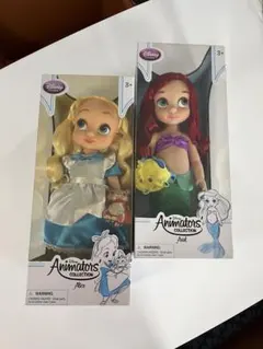 未使用アニメーターズコレクション アリスとアリエル人形セット