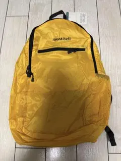 Montbell モンベル ポケッタブル ライトパック イエロー リュック　登山