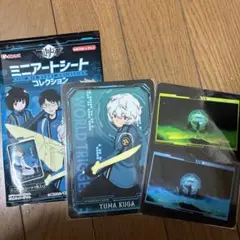 ワールドトリガー ミニアートシートコレクション 空閑遊真 鈴鳴第一・東隊 セット