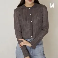Her lip to / Random Ribbed Knit Cardiganのサムネイル