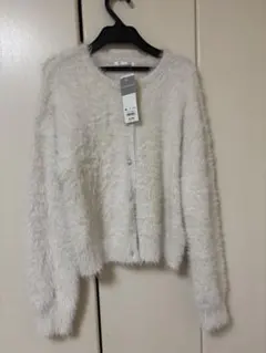 GU シャイニークルーネックカーディガンZ