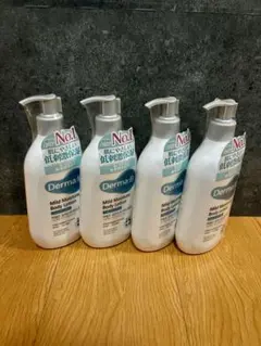 【新品】ダーマB マイルドモイスチャーボディローション 400ml 4本セットのサムネイル