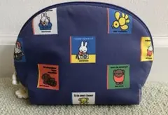 gelato pique ジェラピケ　ミッフィー　ポーチ　ネイビー