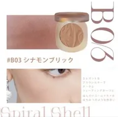 Joocyee ソフトシェルチーク B03 シナモンブリックのサムネイル