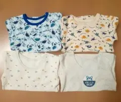 キルト　長袖シャツ