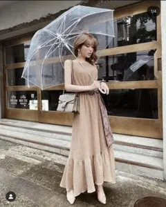 Darich ペイズリー ベルト ワンピース