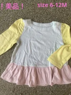 美品！ベビー服　babyGap 長袖　Tシャツ 6-12ヶ月