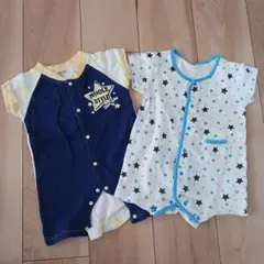 星柄ロンパース