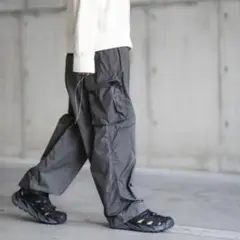 廃盤名作 stein NYLON MILITARY WIDE TROUSERS