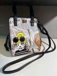 【新品】リタちゃん Lita Aaty 2way ショルダーハンドバック 黒のサムネイル