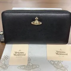 新品同様‼️ ヴィヴィアンウエストウッド　財布　長財布　オーブ　ラウンドファスナー