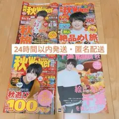 有岡大貴　秋walker 2017年　4種セット