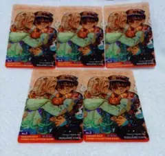 コミッパ 2025 冬 特製クリアカード 地縛少年花子くん 5枚セット