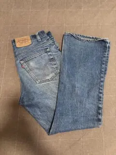 極美品 USA製Levi's 517 ブーツカットデニムパンツ ボタン裏511 - メルカリ