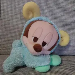 ミッキー　ぬいぐるみ　おねむ　ベビー