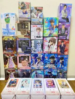 名探偵コナン プライズフィギュア まとめ売り コナン KID 諸伏高明 新一 蘭