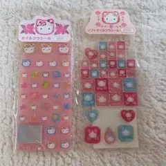 サンリオ タイルシール　キティ　平成レトロ