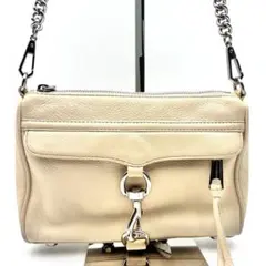 【美品】 レベッカミンコフ ショルダーバッグ レザー キャメル　チェーンのサムネイル