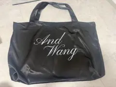 andwang ノベルティ トートバッグ ホワイト - メルカリ