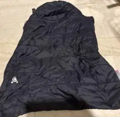 抱っこ紐カバーフード付き　防寒　ブラック