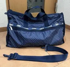 レスポートサック　ボストンバッグ カラフルドット　ショルダー　2way 特大